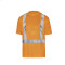 代尔塔 荧光短袖T恤 404018 S 橙色
