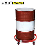 安赛瑞 简易型油桶搬运车钢制平移油桶车 Φ61cm 载重300kg