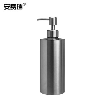 安赛瑞 710281 不锈钢皂液器 20.5*7cm 550ml 710281