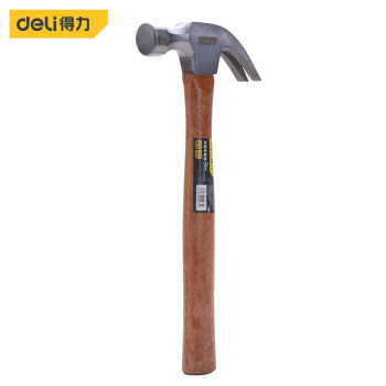 得力deli 木柄羊角锤 0.5kg DL5250
