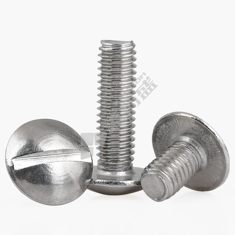 法思特 JISB1101T 304一字大扁头机螺钉 洗白 M6-M8 M6 30mm