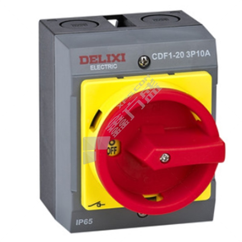 德力西DELIXI 组合开关CDF1-100 平齐安装 CDF1-100 80A 3P 平齐安装