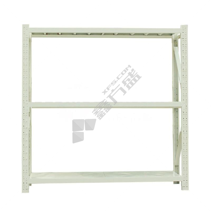 至腾 中型货架主架白三层  2000*600*1800