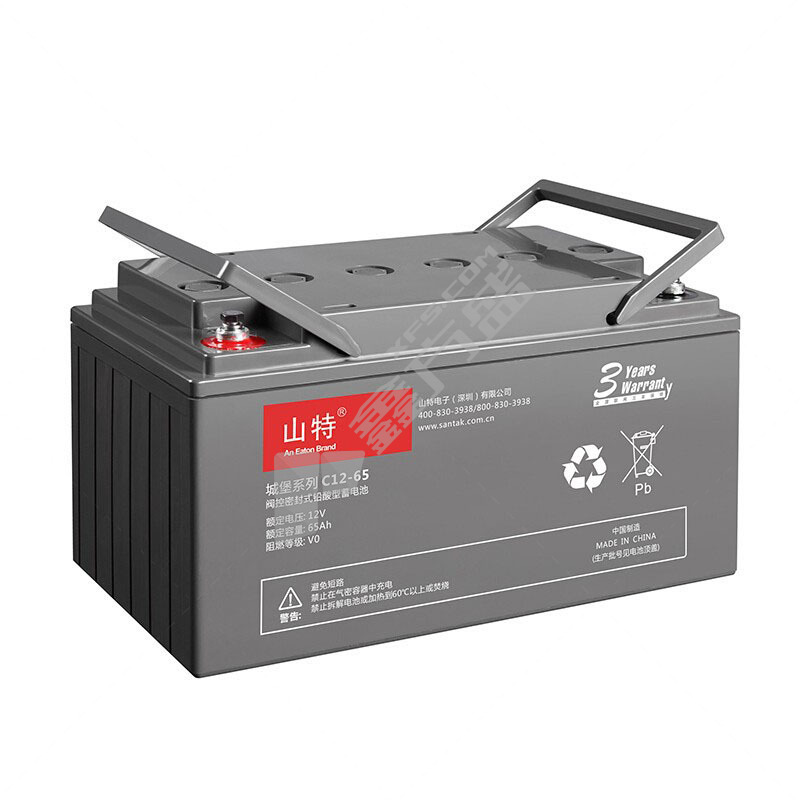 山特 UPS电源电池C12-65 C12-65 12V 65AH