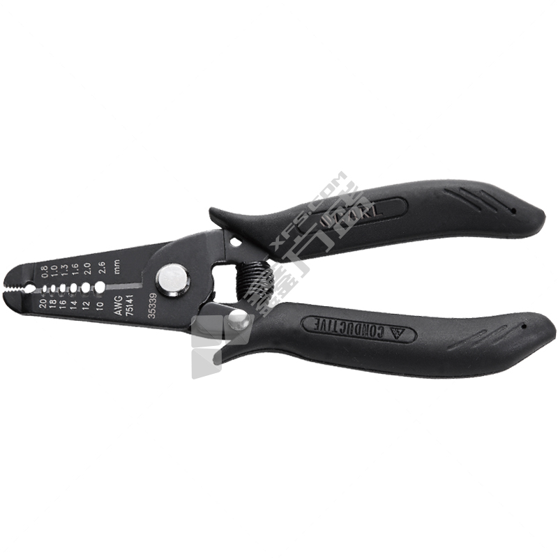 卡尔/KAER 防静电手柄剥线钳 5"(0.2-0.8MM) 35340