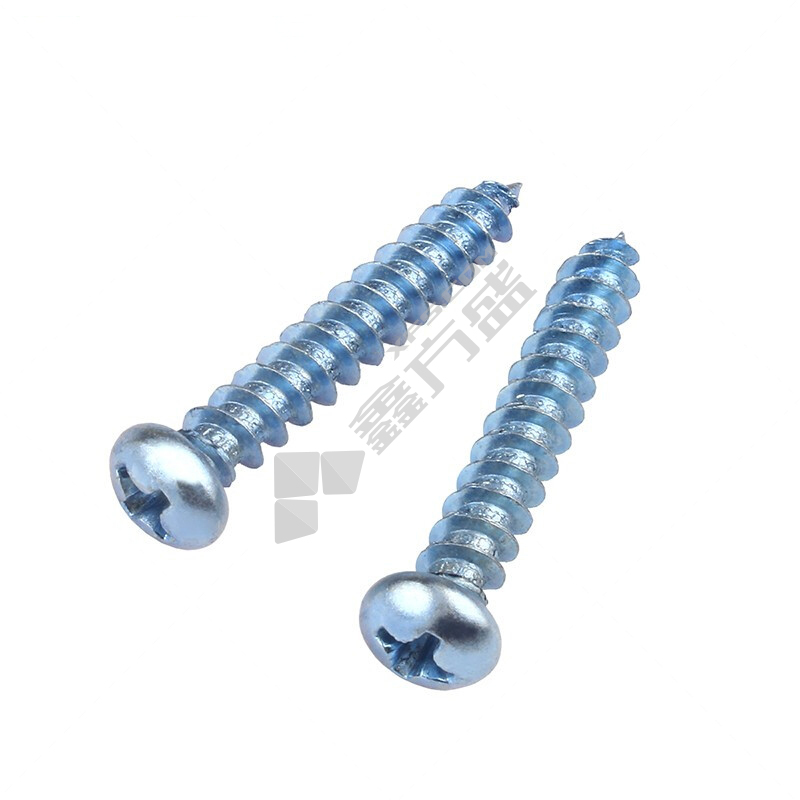 #王梓上海元头自攻丝 蓝白锌 M5/30mm