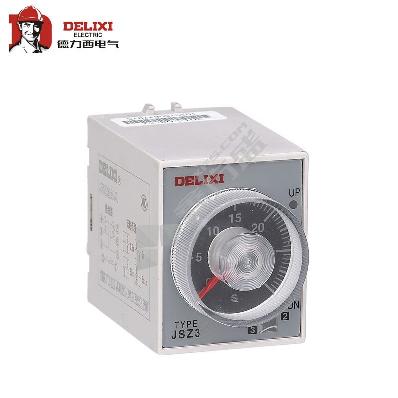 德力西DELIXI 时间继电器JSZ3A-Y JSZ3A-Y 10S AC380V