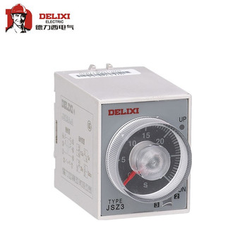 德力西DELIXI 时间继电器JSZ3F-3 JSZ3F-3 6M AC220V