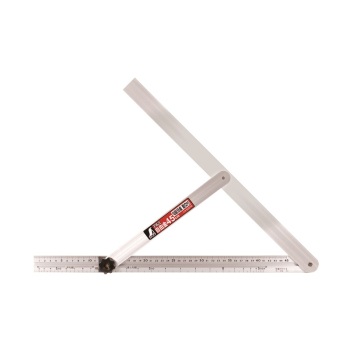 亲和测定 铝自由角度尺倾斜度刻度带支竿 62570 505mm 30mm