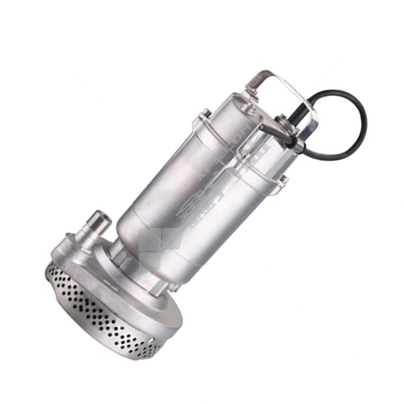 新界 QDX系列全304不锈钢潜水清水泵 80mm QDX-S 30m³ 7m 220V 1.1kW