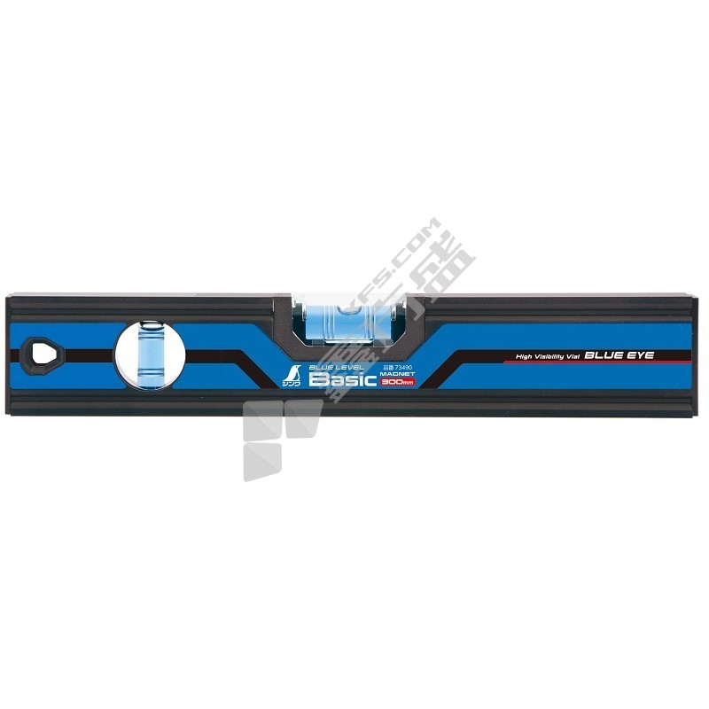 亲和测定 蓝色水平尺Basic系列带磁石 1500mm 73496