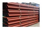 泫氏 树脂环氧W型铸铁排水管 DN150*3m 红色