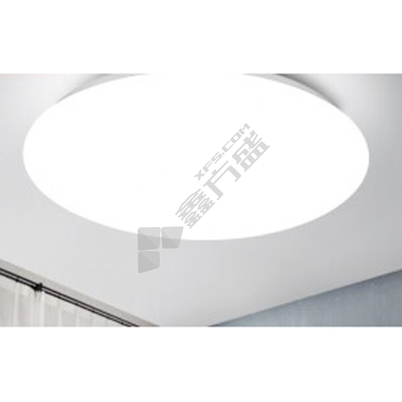 西恩LED三防吸顶灯白边 2*28W 变光 φ370mm 220V