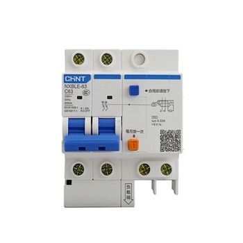 正泰 CHNT 小型漏电断路器NXBLE-63系列2P NXBLE-63 2P C63 30mA 6kA 电子式 63A 30mA 2P 6kA