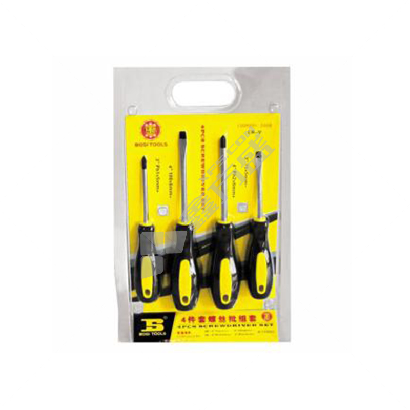 波斯 4件套螺丝批组套 4PC BS518904