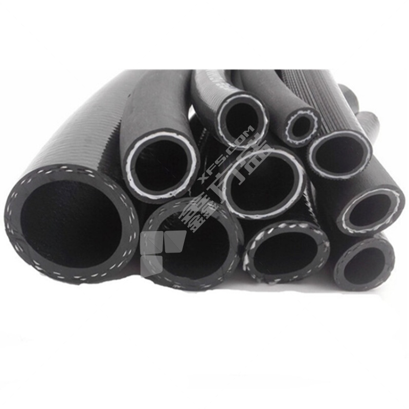 LEAD-FLEX 高压胶管 可定制 合成橡胶 黑色 DN63-6-42MPa-可定制 70.1×63mm 合成橡胶 黑色 长1m