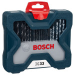 博世BOSCH 33支混合钻头套装 蓝色版 组合套装 2 607 017 398