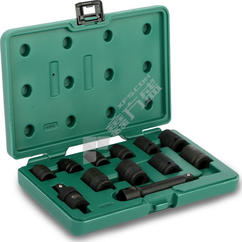 世达 公制气动工具12.5mm系列12件套 12PC 09009