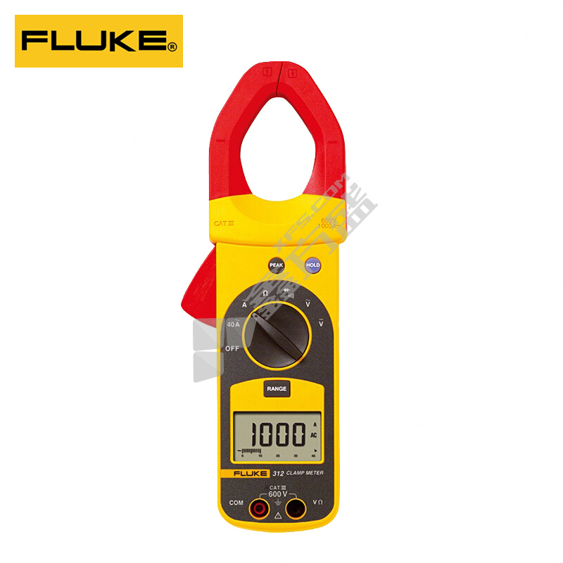 福禄克 FLUKE 真有效值高精度钳型电流表 F365