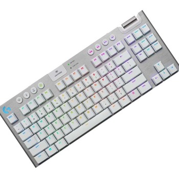 罗技 G913TKL 无线数字机械游戏键盘 G913TKL LIGHTSPEED RGB 白色