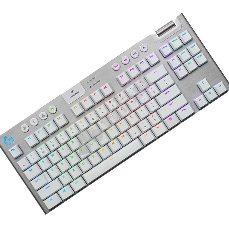罗技 G913TKL 无线数字机械游戏键盘 G913TKL LIGHTSPEED RGB 白色
