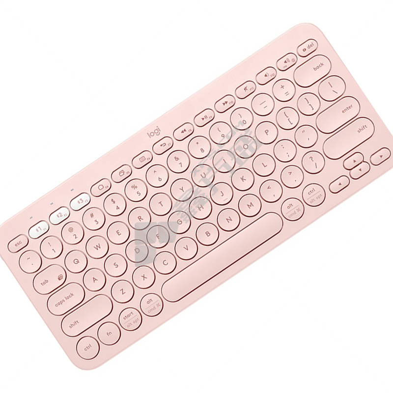罗技 K380 多设备蓝牙键盘 K380 279*124*16mm 粉色