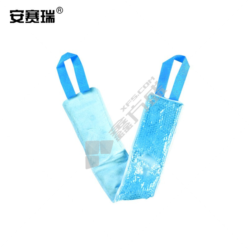 安赛瑞 300720 凝珠护肩肩颈冰敷包 63*10cm 天蓝 300720
