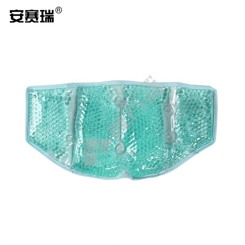 安赛瑞 300726 冷热敷凝珠护肩颈冰敷包 30*15cm 浅绿 300726