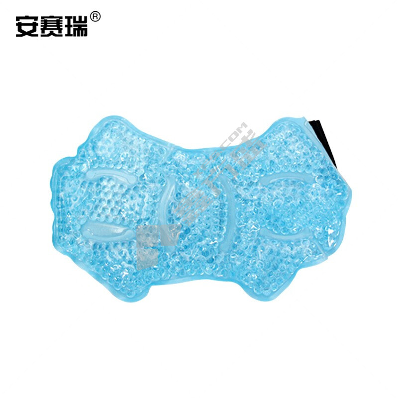 安赛瑞 300724 凝珠护腕可绑型冰敷袋 15*26cm 天蓝 300724