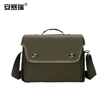 安赛瑞 300678 斜挎式防水工具包 300678 29*23*14cm/军绿