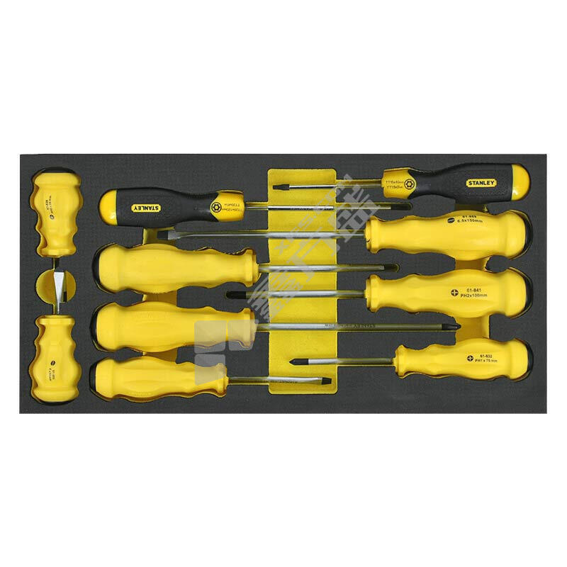 史丹利 Stanley 10件螺丝刀EVA工具托组套 10件 90-033-23