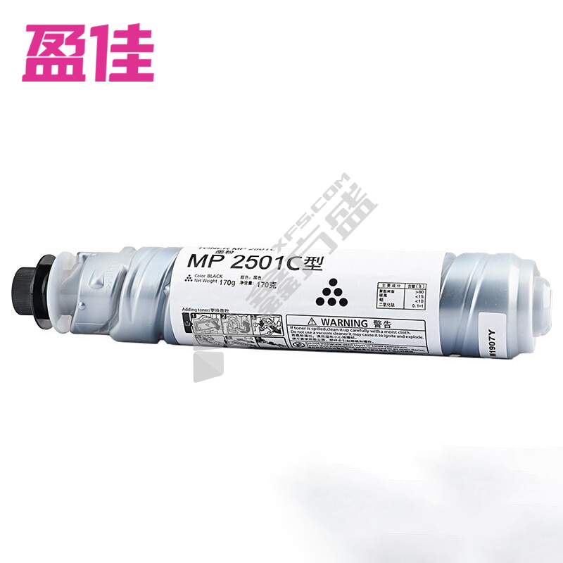 盈佳 RC-MP2501C 黑色粉盒 黑色 黑色 RC-MP2501C-F 6.5K 常规