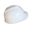 赫力斯 V型PE安全帽 PEV-6004 白色