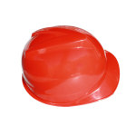 赫力斯 V型PE安全帽 PEV-6004 红色