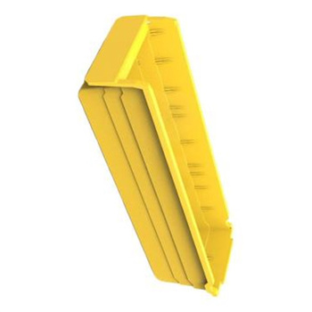 力王 SF货架零件盒 SF5115 500*100*150mm 黄色