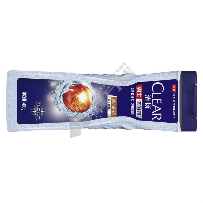 清扬 男士平衡控油沐浴露活力运动 400g