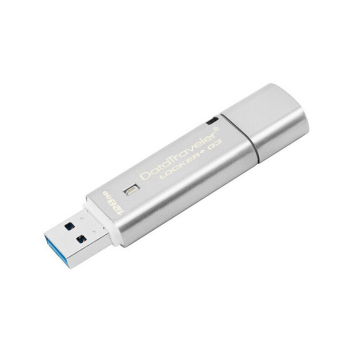 金士顿 DTLPG3 USB3.0硬件加密U盘128GB DTLPG3 128GB 银色