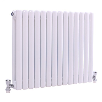 盛火 600mm钢制柱形50*25片头式暖气片-孔径15mm 32片 1.5mm