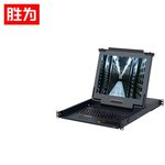 胜为 KVM切换器 KS-2716LCD LCD 17寸液晶屏KVM切换器16进1出 USB机架式