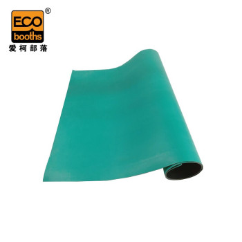 爱柯部落 迪克A型防静电台垫桌垫橡胶垫 0.6m*5m*2mm 绿色 E2010606001
