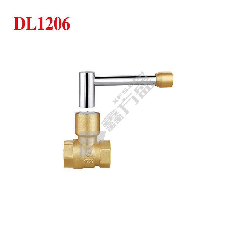 达柏林 DL1206黄铜带锁球阀 DL1206 DN20 PN16