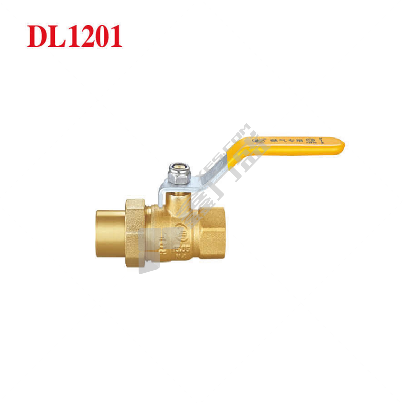 达柏林 黄铜活接式燃气阀DL1201 DN20