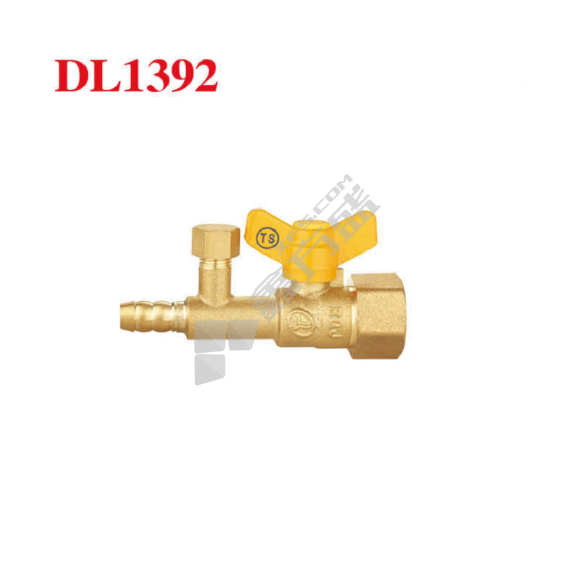 达柏林 黄铜带测压燃气阀DL1392 15*11.5