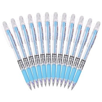 晨光 AKP61115 拔帽热可擦中性笔 透明 黑色 0.5mm AKP61115
