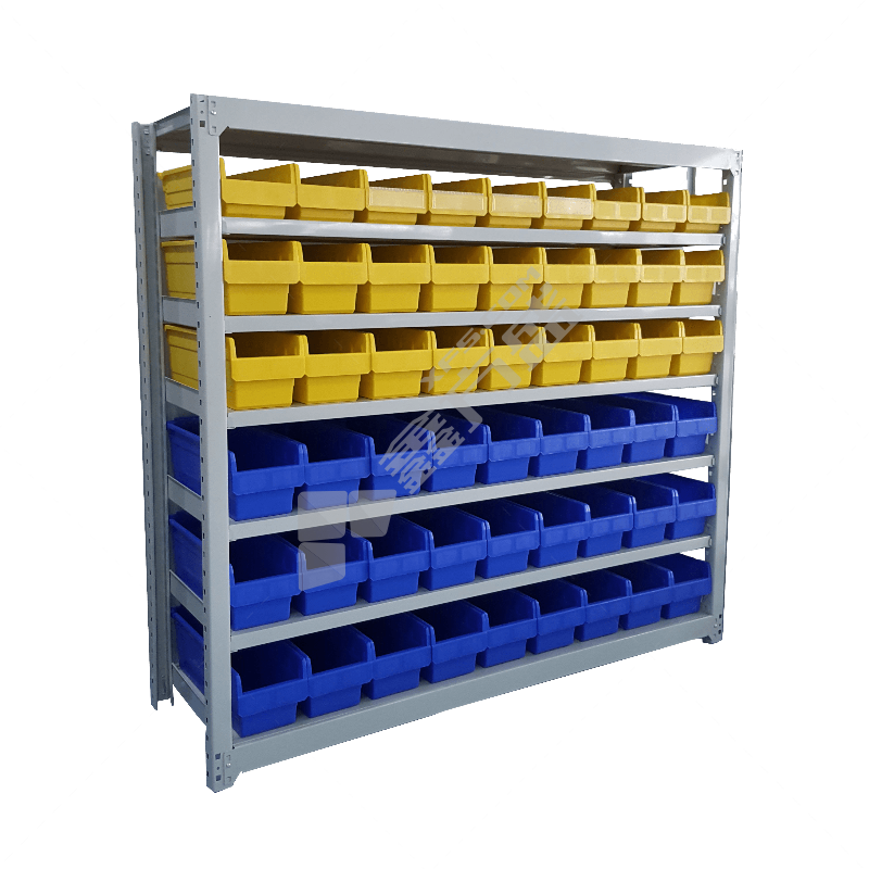 蓝巨人 层板货架零件盒 500mm*300mm*150mm 黄色