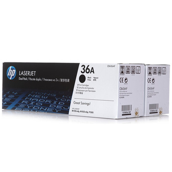 惠普HP 墨盒 双包装 CB436AF 黑色 黑色 双包装  CB436AF 黑色 常规