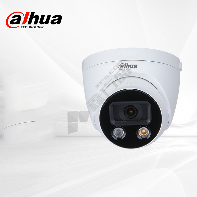 大华dahua 网络摄像机200万全彩暖光 大光圈 DH-IPC-HDW2233DT-A-LED-V2 6mm 200万