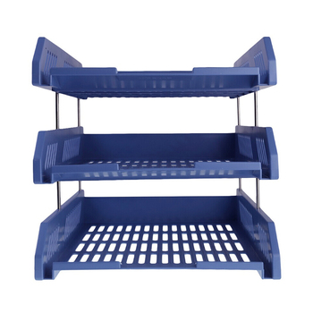 晨光 M&G 三层文件盘 ADM94743 258*335*245mm 蓝色 ADM94743B