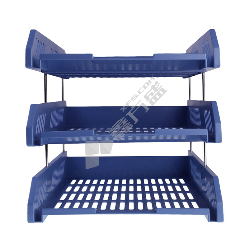 晨光 M&G 三层文件盘 ADM94743 258*335*245mm 蓝色 ADM94743B