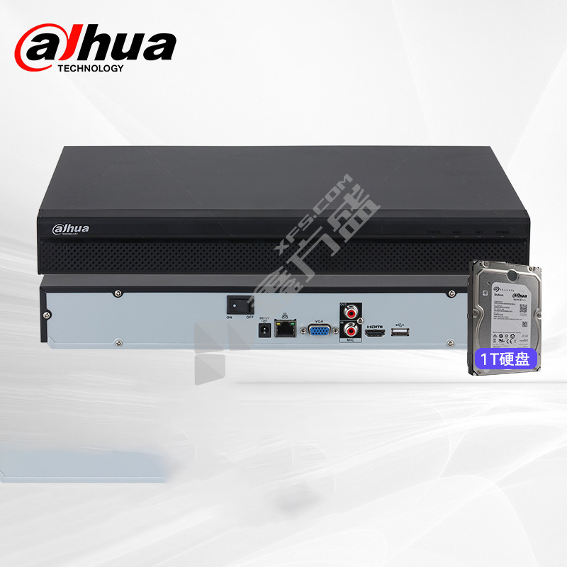 大华dahua 普惠NVR 4系硬盘录像机16路 DH-NVR4216-HDS2/L